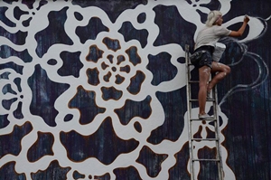 NeSpoon przy pracy NeSpoon przy pracy